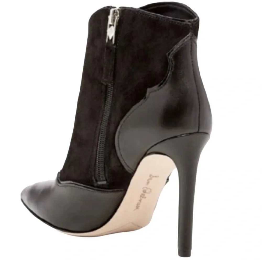 Sam Edelman 'Bradley' Western Cowgirl High Heel Booties Sz 7.5